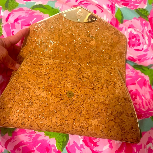 Lilly Pulitzer Cork Clutch - Picture 3 of 6